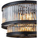 Double Take 14 Light 30 inch Heritage Black Pendant Ceiling Light