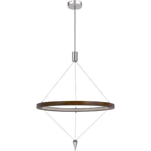Viterbo LED 10 inch Pine Pendant Ceiling Light