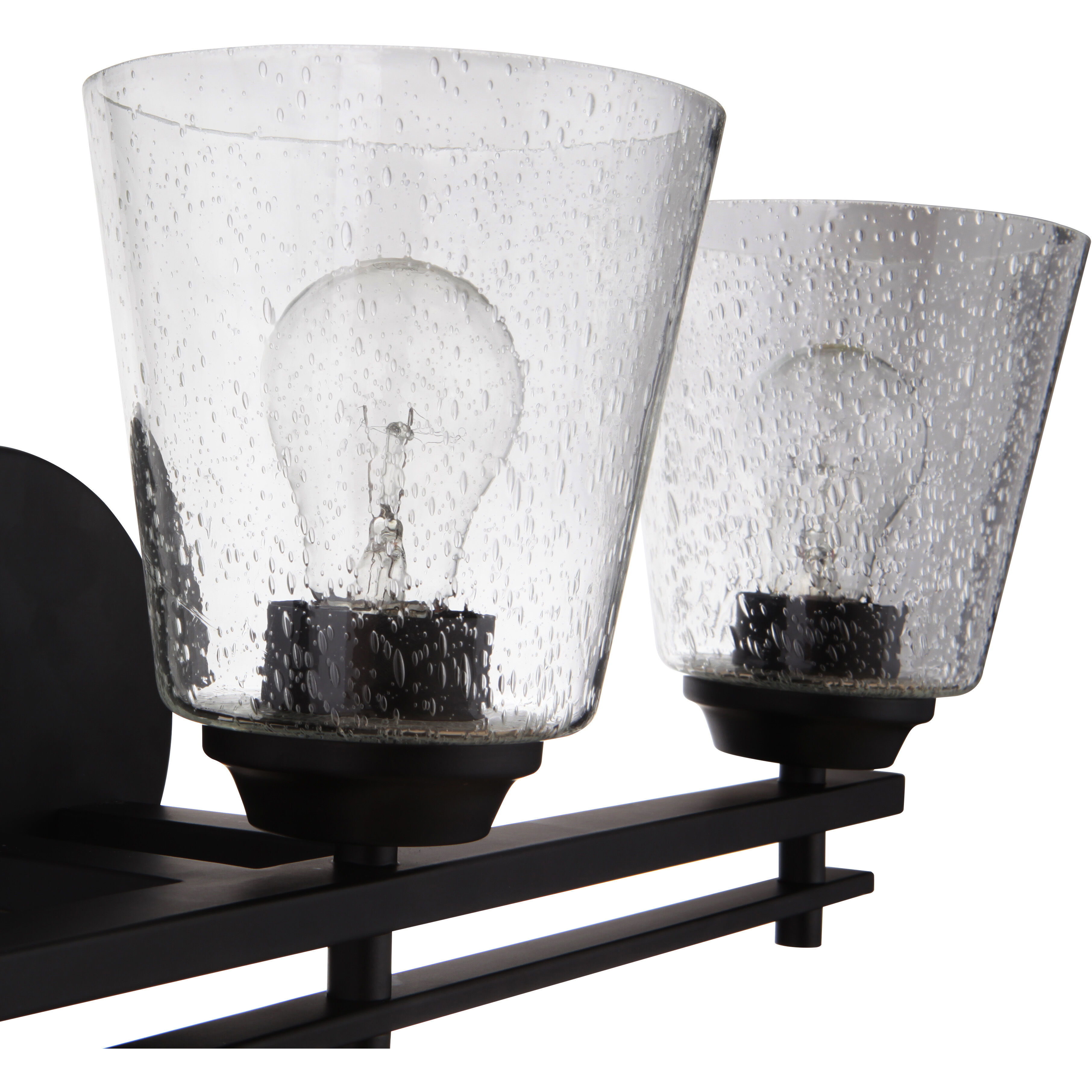 Neighborhood Drake 3 Light 24 inch Flat Black Vanity Light Wall Light, Neighborhood Collection