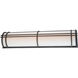 Skyscraper LED 37 inch Bronze Outdoor Wall Light in 3000K, 37in.