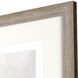 Abstract Collection Raked Silver Framed Art