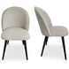 Clarissa Grey Dining Chair in Light Grey, Set of 2