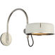 Thomas O'Brien Oso 1 Light 9.00 inch Swing Arm Light/Wall Lamp