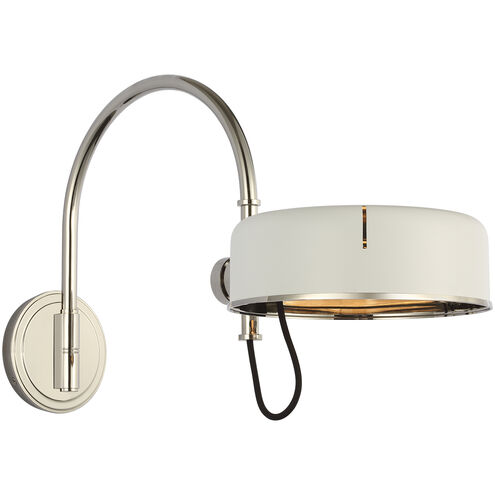 Thomas O'Brien Oso 21.75 inch 6 watt Polished Nickel Articulating Arc Wall Light