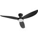 Banks 52 inch Black Ceiling Fan in Remote Control