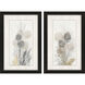 Cattail Road Gray and Neutral and Multi and Pink Framed Art