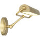 Miller 12 watt 21.5 inch Aged Brass Picture Light Wall Light