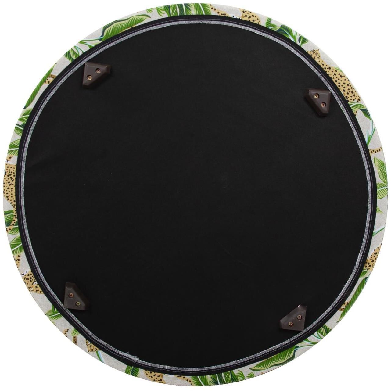 Safari Universal 18 inch Natural Outdoor Ottoman Frame & Cover