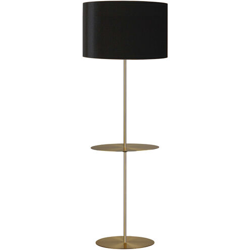 Tablero 60.5 inch 150.00 watt Aged Brass Task Floor Lamp Portable Light in Black