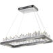 Agassiz LED 32 inch Polished Nickel Island/Pool Table Light Ceiling Light