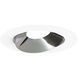 Pearl Specular Clear Reflector / Bright White Flange LED Round Adjustable Cone Retrofit in 4000K, Clear / Bright White, 4" Retrofit