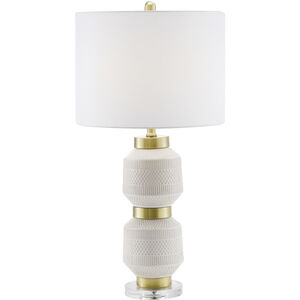 Madelia 29.25 inch 150.00 watt White Table Lamp Portable Light