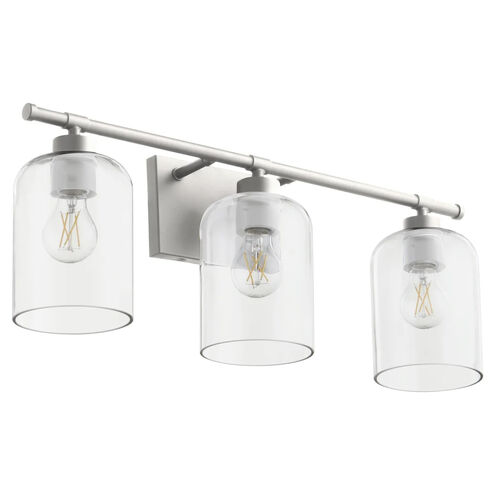 Tribute 3 Light 25 inch Satin Nickel Vanity Light Wall Light