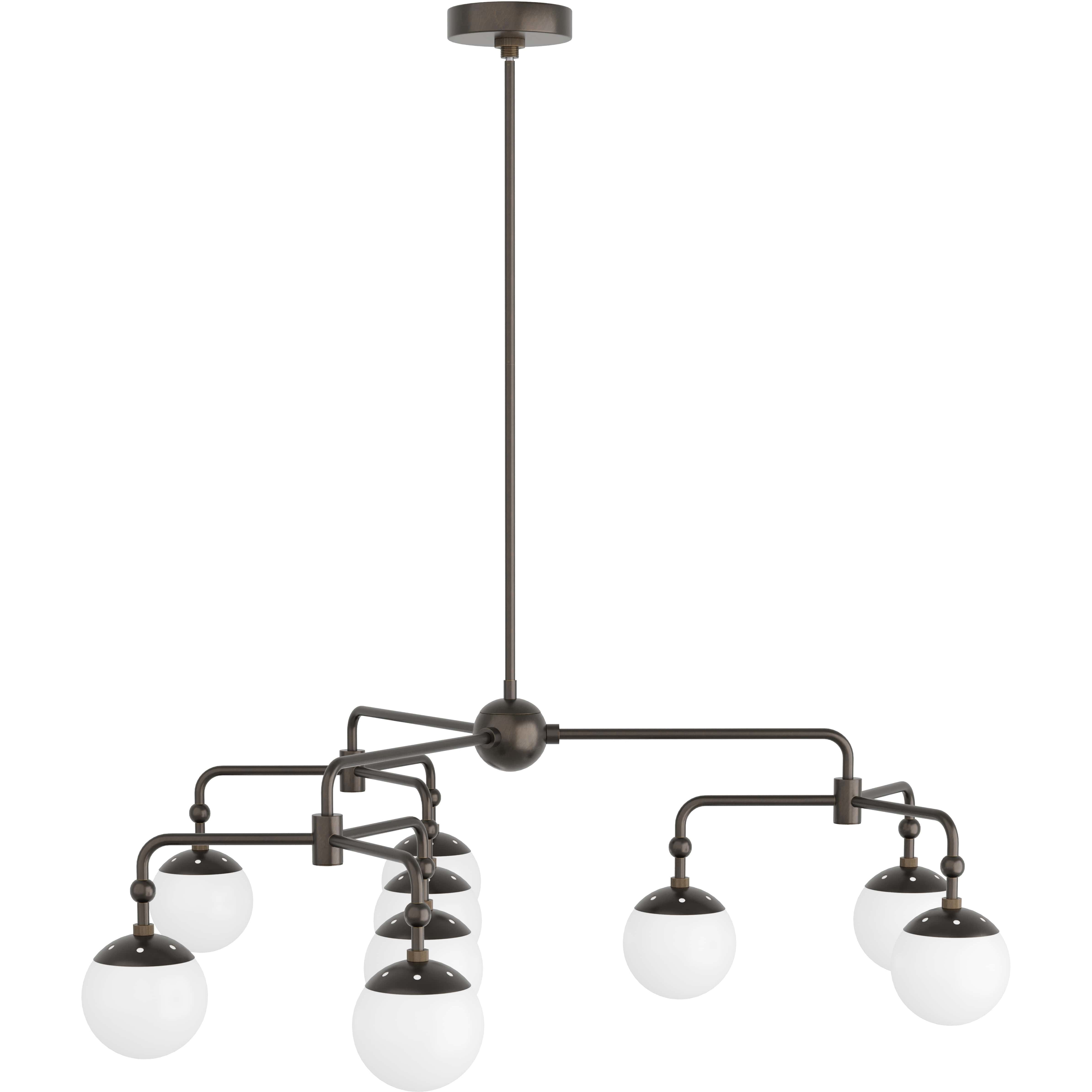 Utica 9 Light 40 inch English Bronze Chandelier Ceiling Light