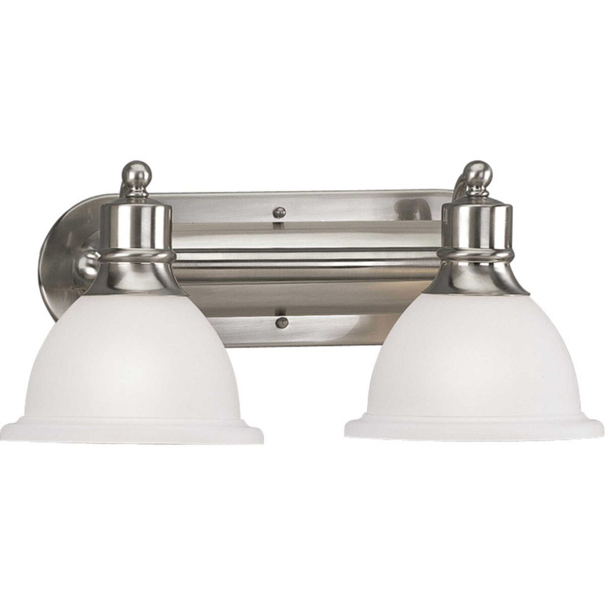 Madison 2 Light 17.5 inch Brushed Nickel Bath Vanity Wall Light