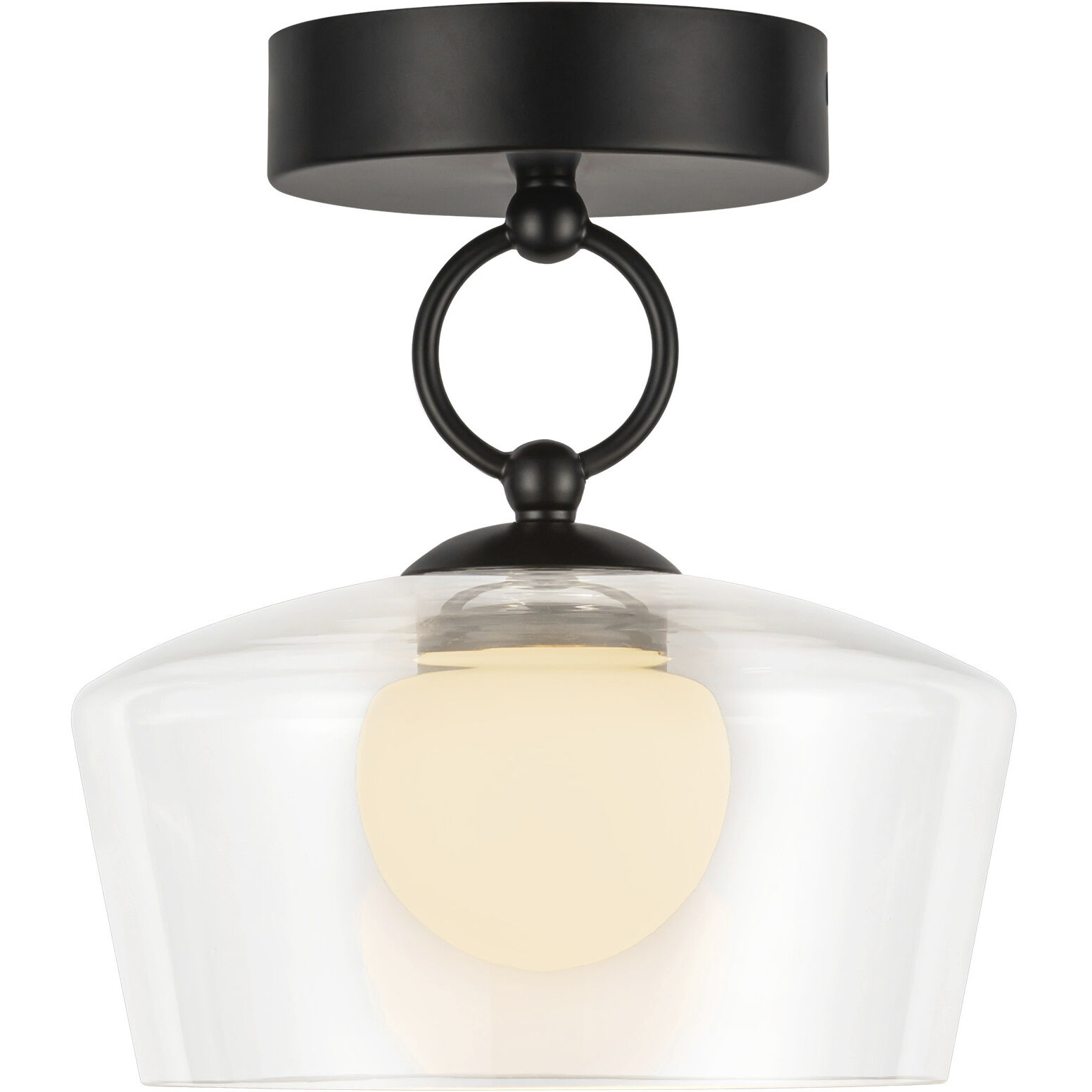 Alora Mood Leota 8.00 inch Semi-Flush Mount