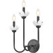 Allistair Wall Sconce Wall Light in Matte Black