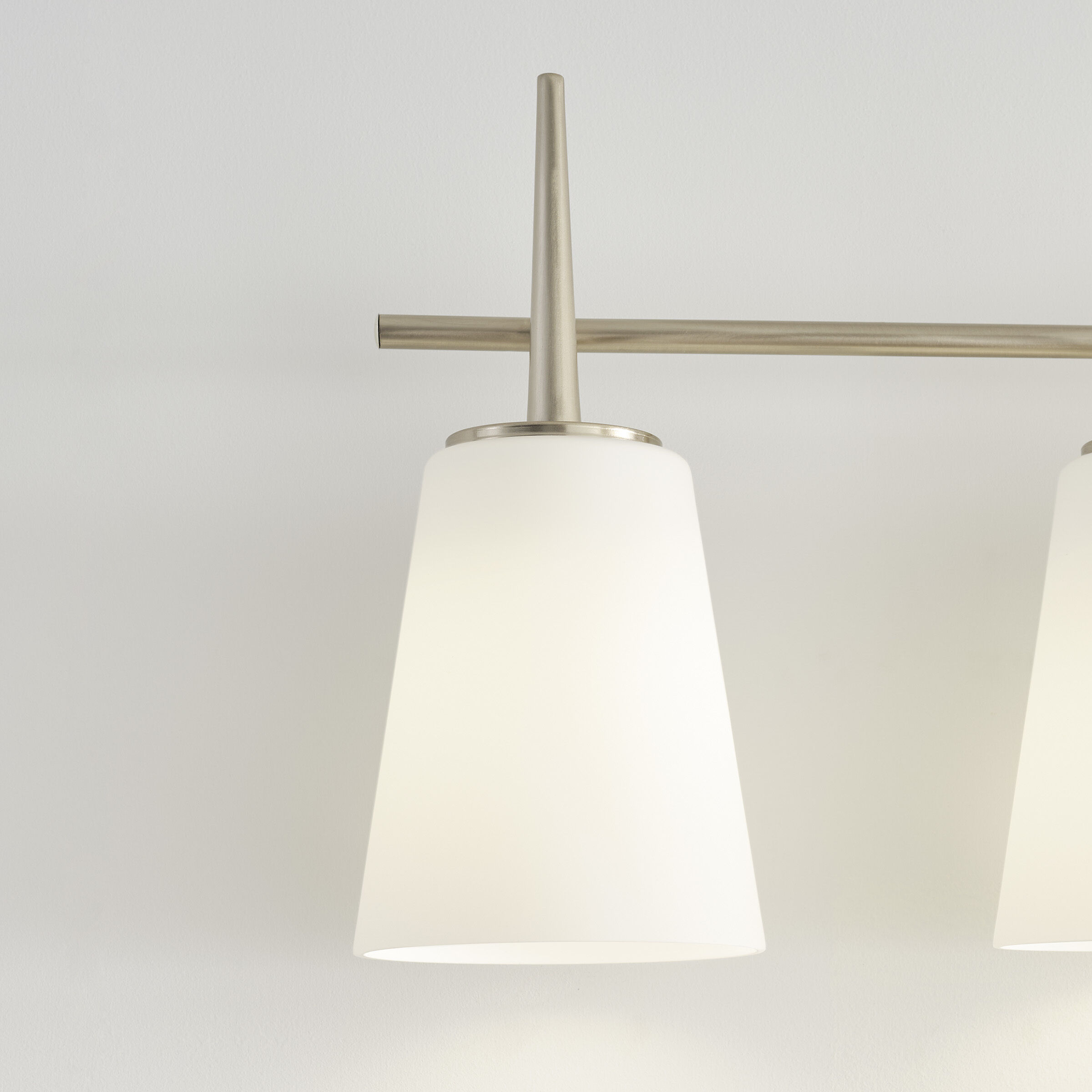 Driscoll 4 Light 30.75 inch Brushed Nickel Bath Vanity Wall Sconce Wall Light