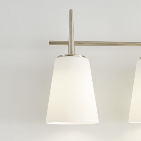 Driscoll 4 Light 30.75 inch Brushed Nickel Bath Vanity Wall Sconce Wall Light