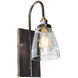 Greenwich 1 Light 5.5 inch Bronze and Copper Wall Sconce Wall Light