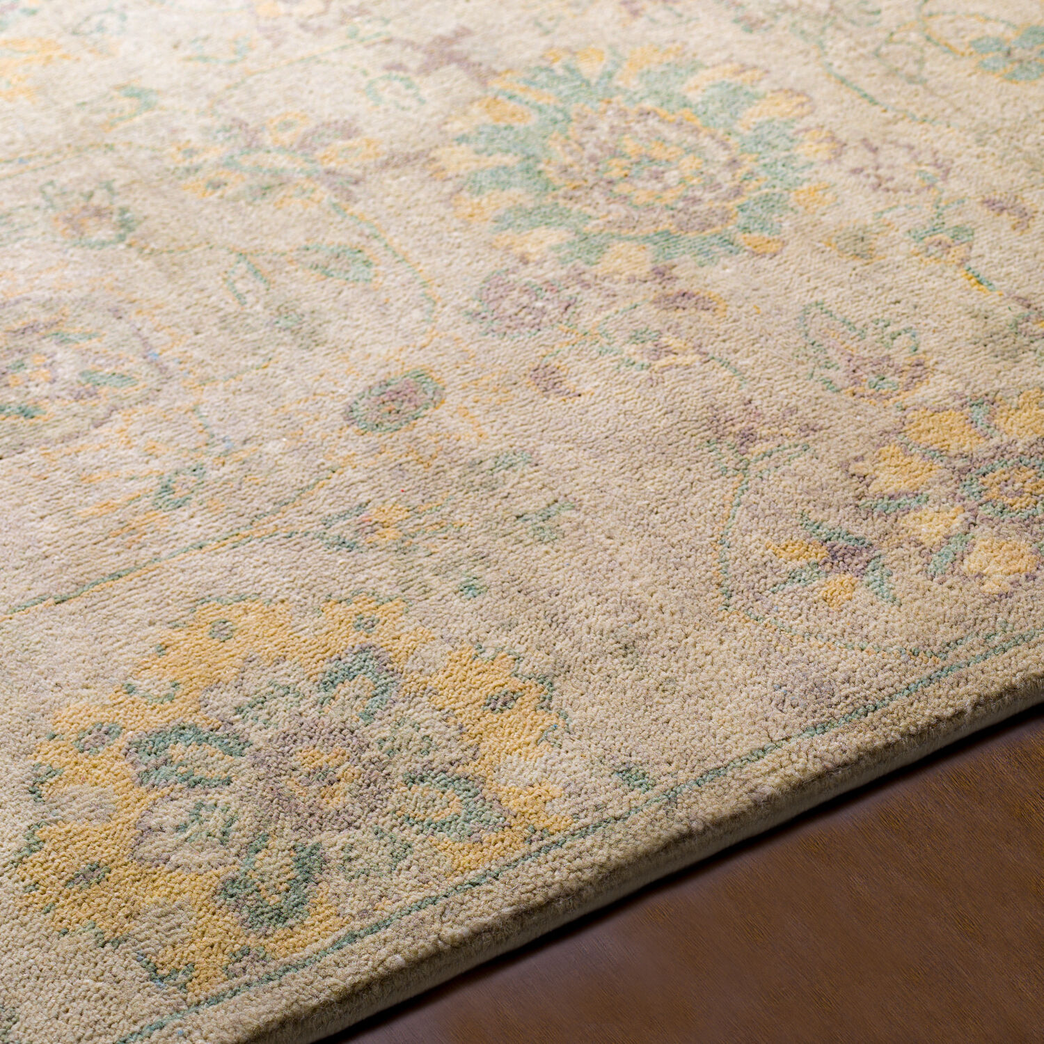 Normandy 156 X 108 inch Wheat Rug in 9 x 13, Rectangle