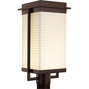 Porcelina Pacific LED 18 inch Brushed Nickel Outdoor Post Light