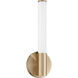 Connor LED 5 inch Brass Vanity Light Wall Light