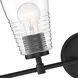 Ingo 4 Light 33.5 inch Matte Black Vanity Light Wall Light