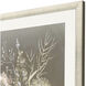 Delicate Bunch Beige and Gray and Neutral and White Framed Art