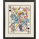 Range Rider Brown and Blue and Red Framed Art