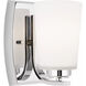 Franport 1 Light 5 inch Chrome Wall Bath Fixture Wall Light