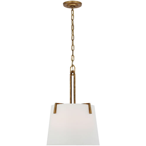 Visual Comfort Signature Collection Marie Flanigan Clifford LED 17 inch Gilded Iron Sculpted Hanging Shade Ceiling Light MF5350GI-L - Open Box