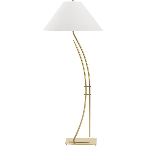 Metamorphic 54 inch 150 watt Modern Brass Floor Lamp Portable Light in Natural Anna