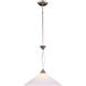 Elysburg 1 Light 16 inch Satin Nickel Pendant Ceiling Light