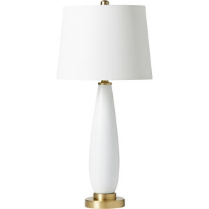 Bejamin 28.25 inch 60 watt Satin Brass Table Lamp Portable Light