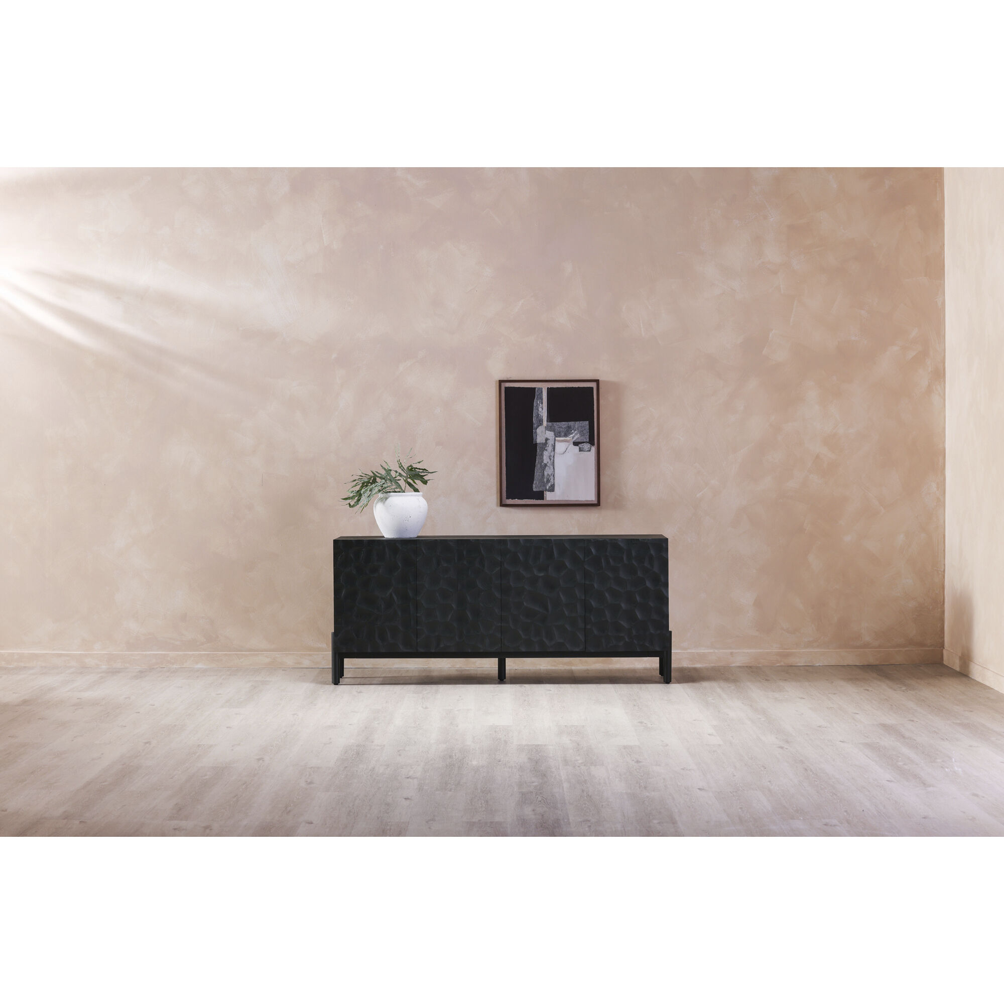Misaki 71 X 17.75 inch Black Sideboard