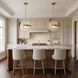 Alexa Hampton Lucinda 3 Light 15 inch Burnished Brass Pendant Ceiling Light