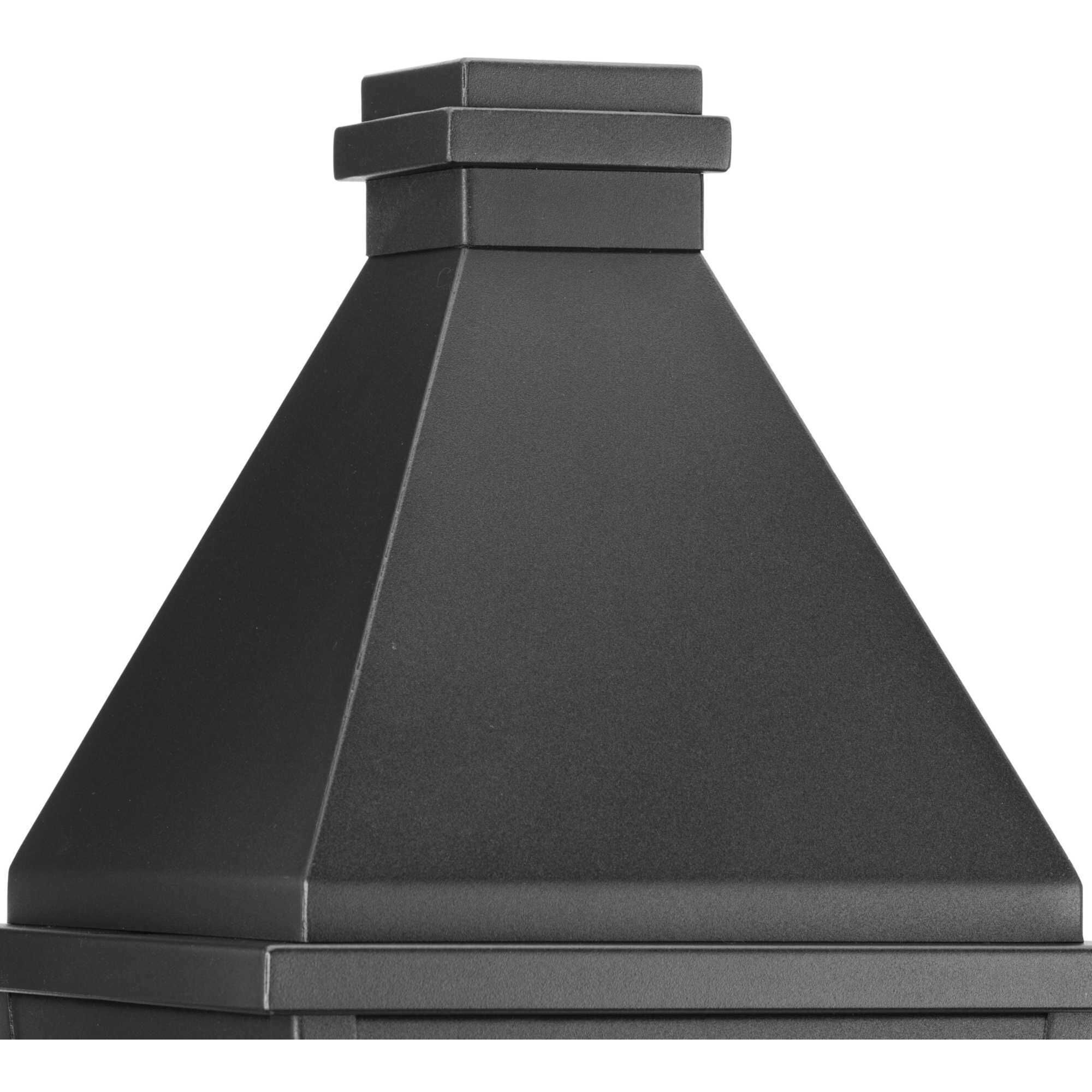 Richmond Hill 1 Light 29 inch Textured Black Outdoor Wall Lantern, Design Series