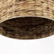 Campanile 16 inch Brown Pendant Light Ceiling Light