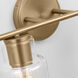 Drew & Jonathan Sayward 4 Light 32.38 inch Satin Brass Wall Bath Fixture Wall Light