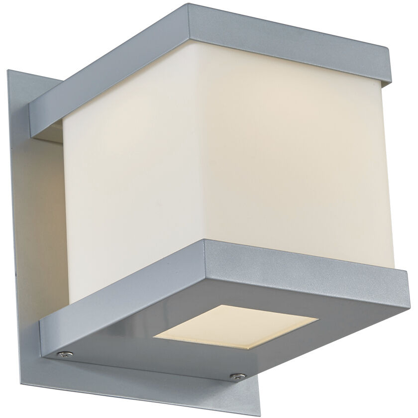 Step LED 5.7 inch Silica Outdoor Wall Light
