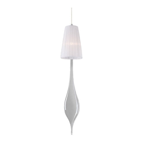 Aqua 5 inch Chrome Pendant Ceiling Light