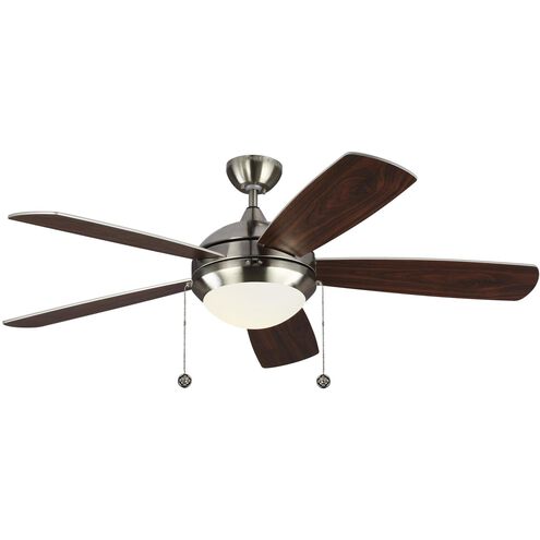 Discus Classic 52 52 inch Brushed Steel with Silver Blades Ceiling Fan