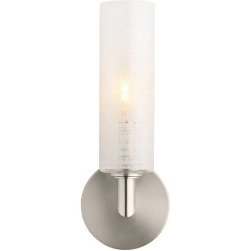 Vetra 1 Light 3.9 inch Satin Nickel ADA Wall Light in Incandescent