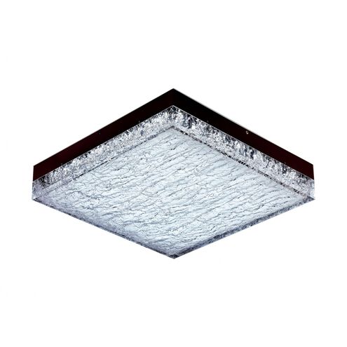 Cermack St. LED 18 inch Black Flush Mount Ceiling Light