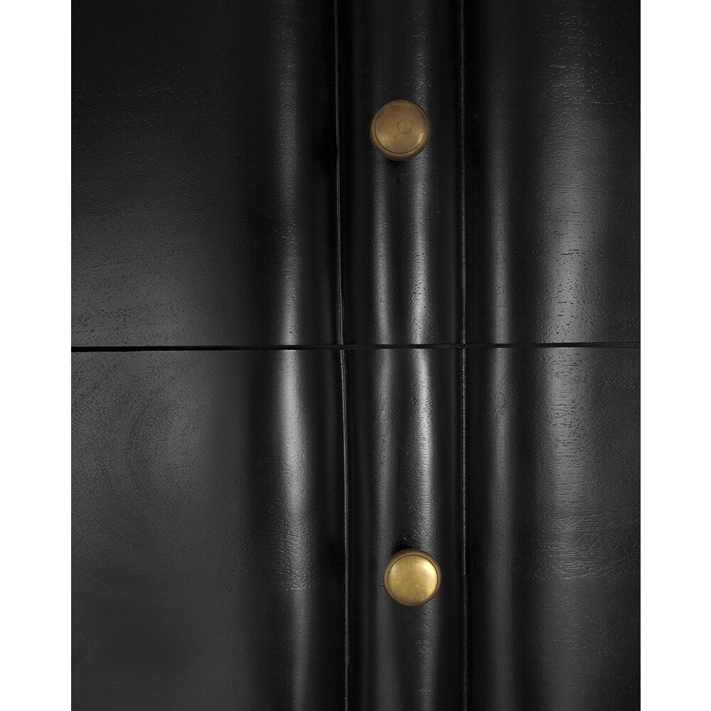 Monolith Hand Rubbed Black Four Sided Tower Chest