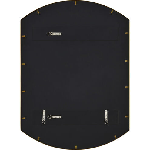 Vanessa 40 X 30 inch Gold and Clear Mirror