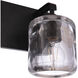Andie 2 Light 14 inch Flat Black Vanity Light Wall Light