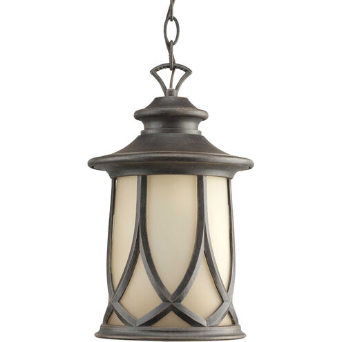 Klemens 1 Light 8.5 inch Aged Copper Outdoor Hanging Lantern