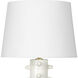 Norway 31 inch 150.00 watt White Table Lamp Portable Light